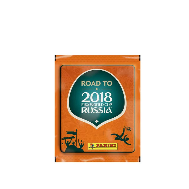 Фото Коллекция Panini Road To FIFA World Cup 2018 года в России с 50 заводскими запечатанными пакетами №2