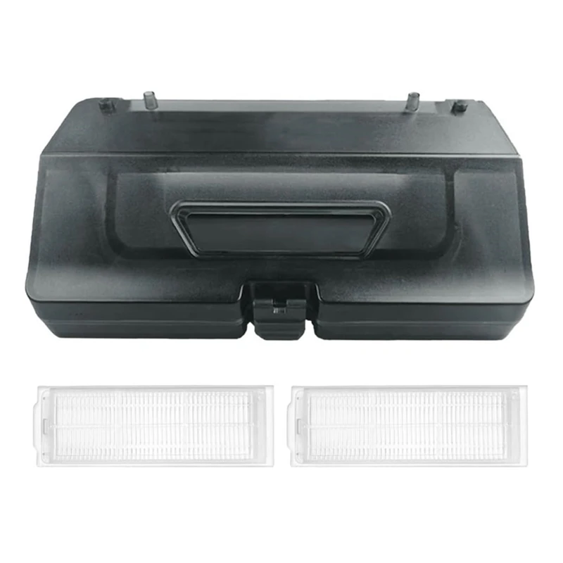 

2 In 1 Water Tank Dust Box Replace For Xiaomi Mi Robot Vacuum Mop 2S XMSTJQR2S Replacement Spare Part With 2 HEPA Filter