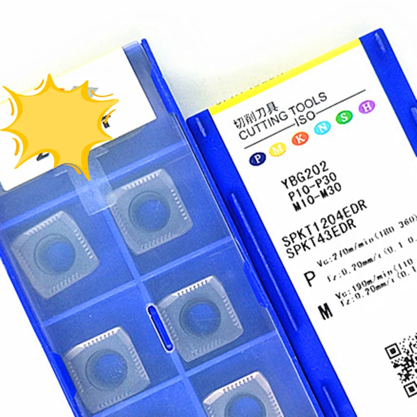 

ZC-CT SPKT1204EDR YBG202/SPKW1204EDFR YBG202/SPKW1204EDSR YBG202 SPKT43EDR SPKW43EDFR SPKW43EDSR карбидные вставки 10 шт./кор.