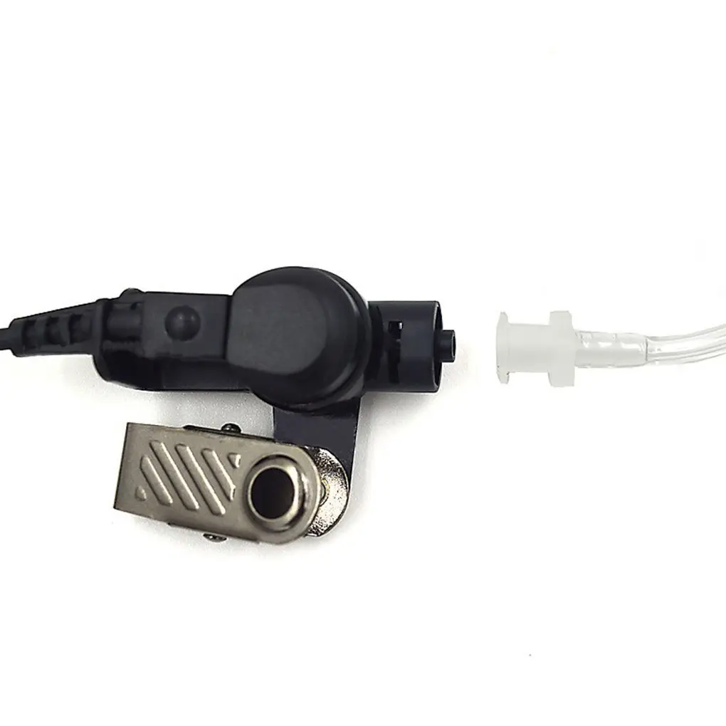 

Acoustic Air Tube Headset Earpiece PTT Replacement for Radio MTH800 MTH600 MTH650 MTH850 MTP850 MTS850 Walkie Talkie