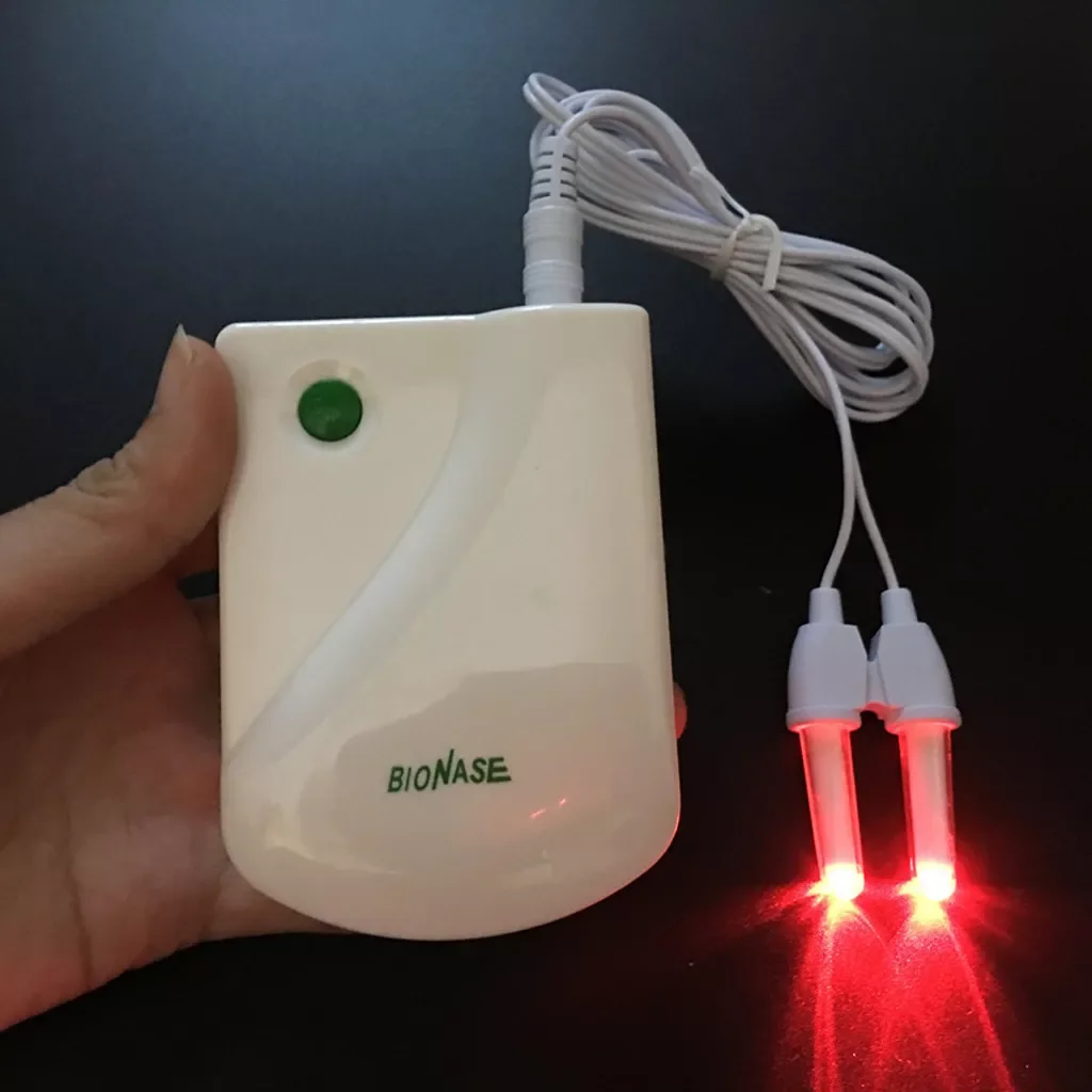 

nose allergy reliever Cure Therapy BioNase Nose Treatment therapy massage device rhinitis sinusitis for home use