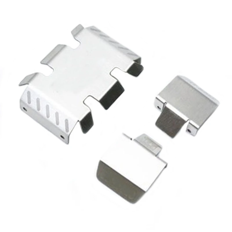 

Защита оси корпуса из нержавеющей стали, противоскользящая пластина для MST CFX CMX RC Track Car, обновленные Сменные аксессуары