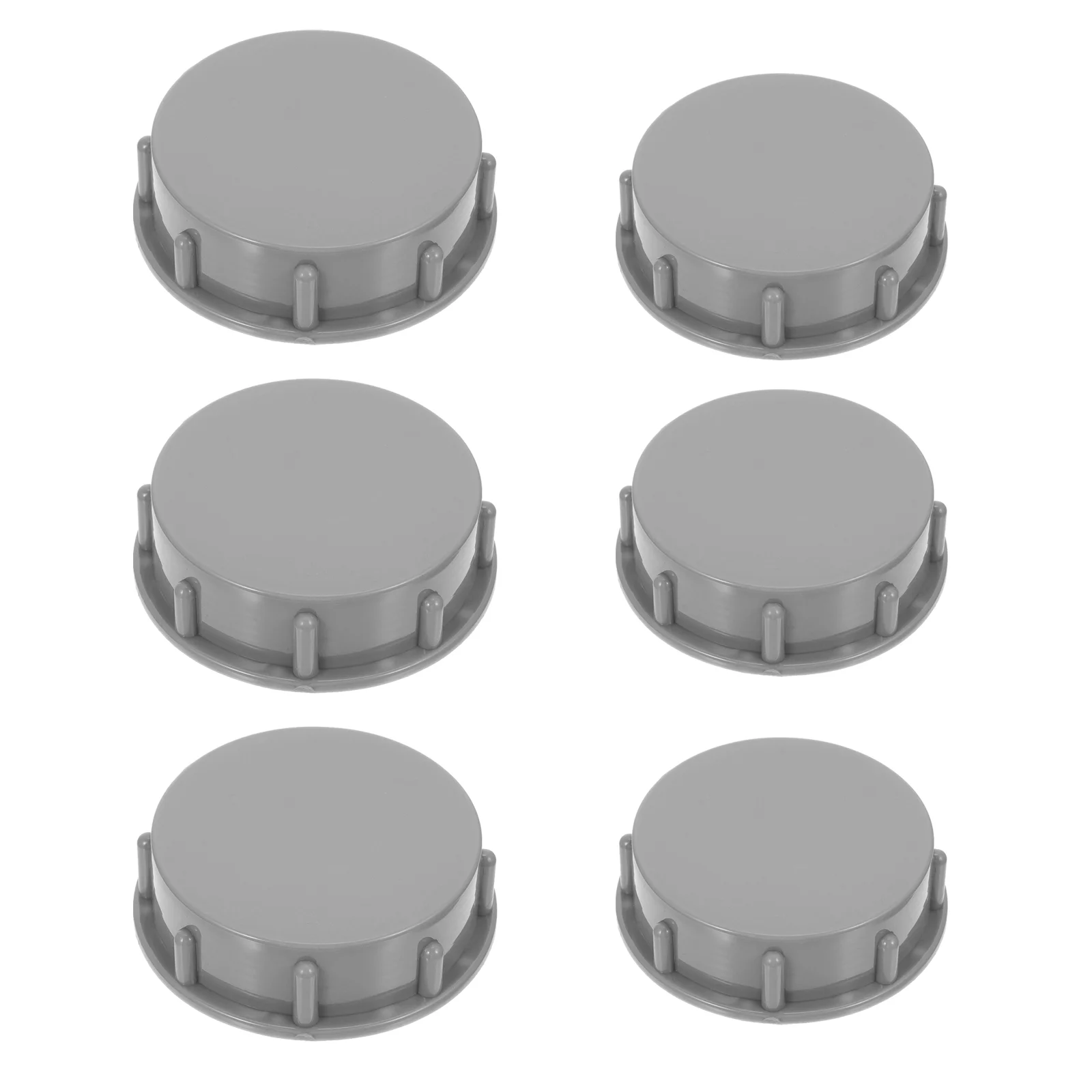 

6 Pcs Drain Cover Drainage Protective Covers Sink Plug Caps Pipe Pp Waste Processor Blanking