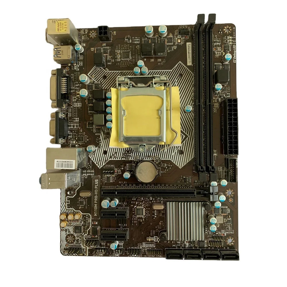 Для H110M PRO-VD PLUS настольная материнская плата LGA1151 DDR4 32G SATA3 PCI-E 3 0 M-ATX оригинальное