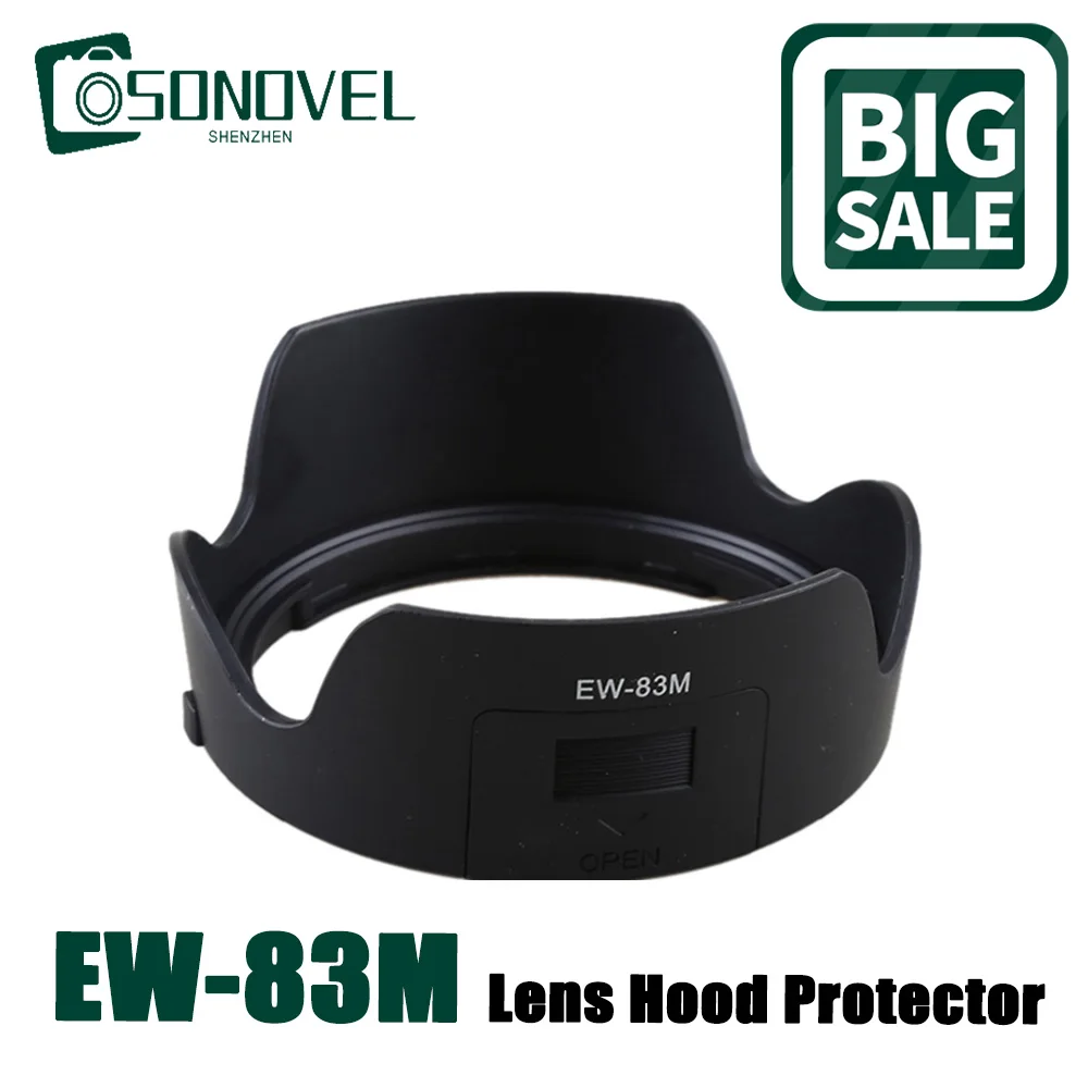 

EW-83M EW83M Flower Bayonet Lens Hood Protector for Canon EOS EF 24-105 F3.5-5.6 24-105mm f/3.5-5.6 IS STM Camera Accessories