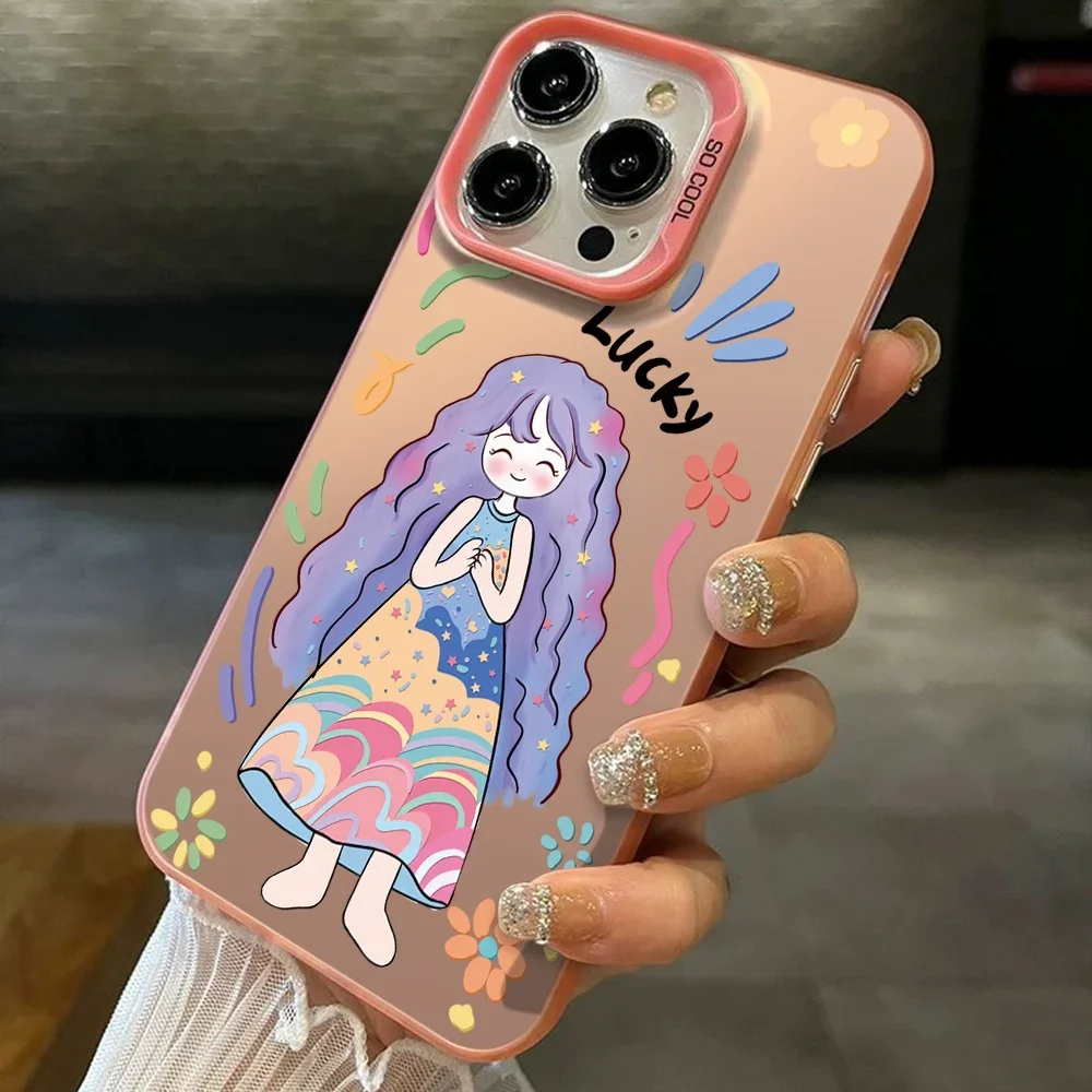 Чехол Beauty Girl для Infinix Hot 50i Smart 9 X6532 чехол телефона Smart9/Hot50i X6531B противоударный с