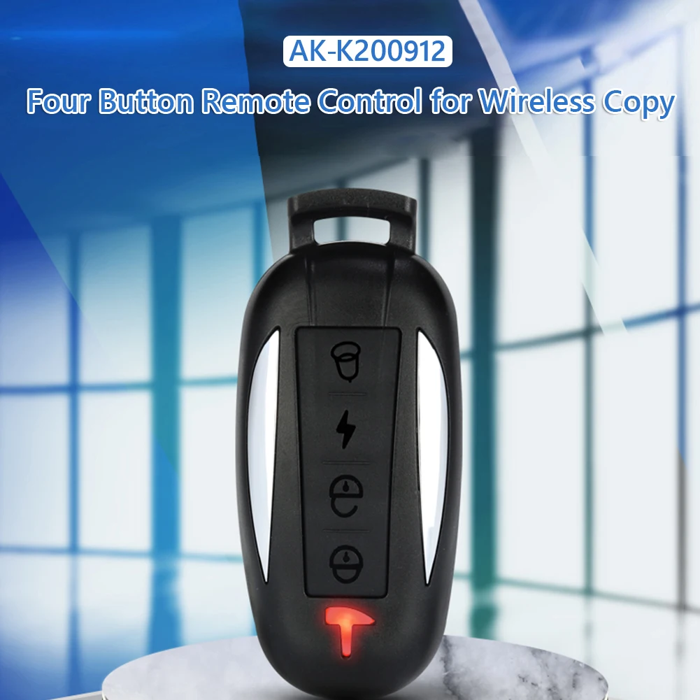 

AK-K200912 4 Keys Smart Copy Remote Controller Learning Code for Car Light Door Opener Duplicator Clone