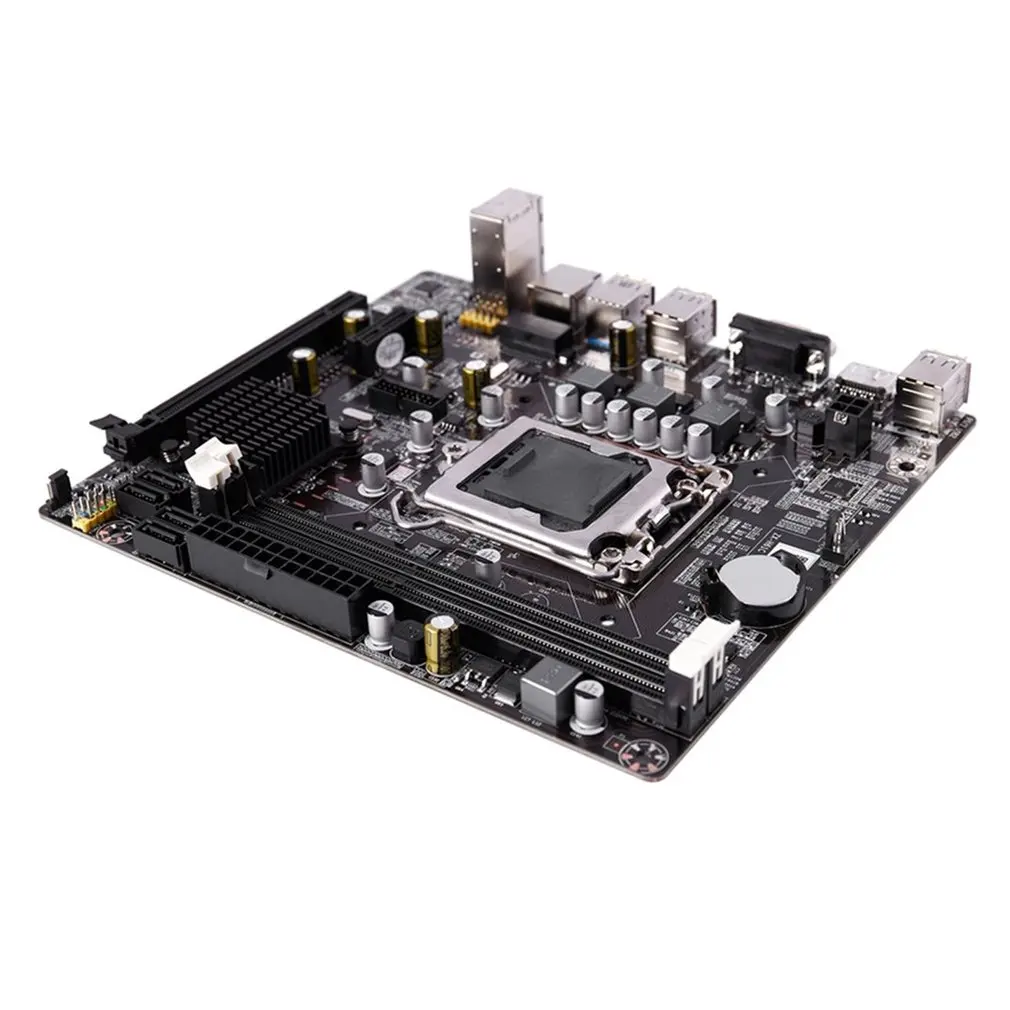 

B75 Computer Motherboard CPU LGA1155 Pin 16GB DDR3 RAM Memory S-ATA II PCIE 16X USB Adapter Desktop Miner Mainboard Dual Channel