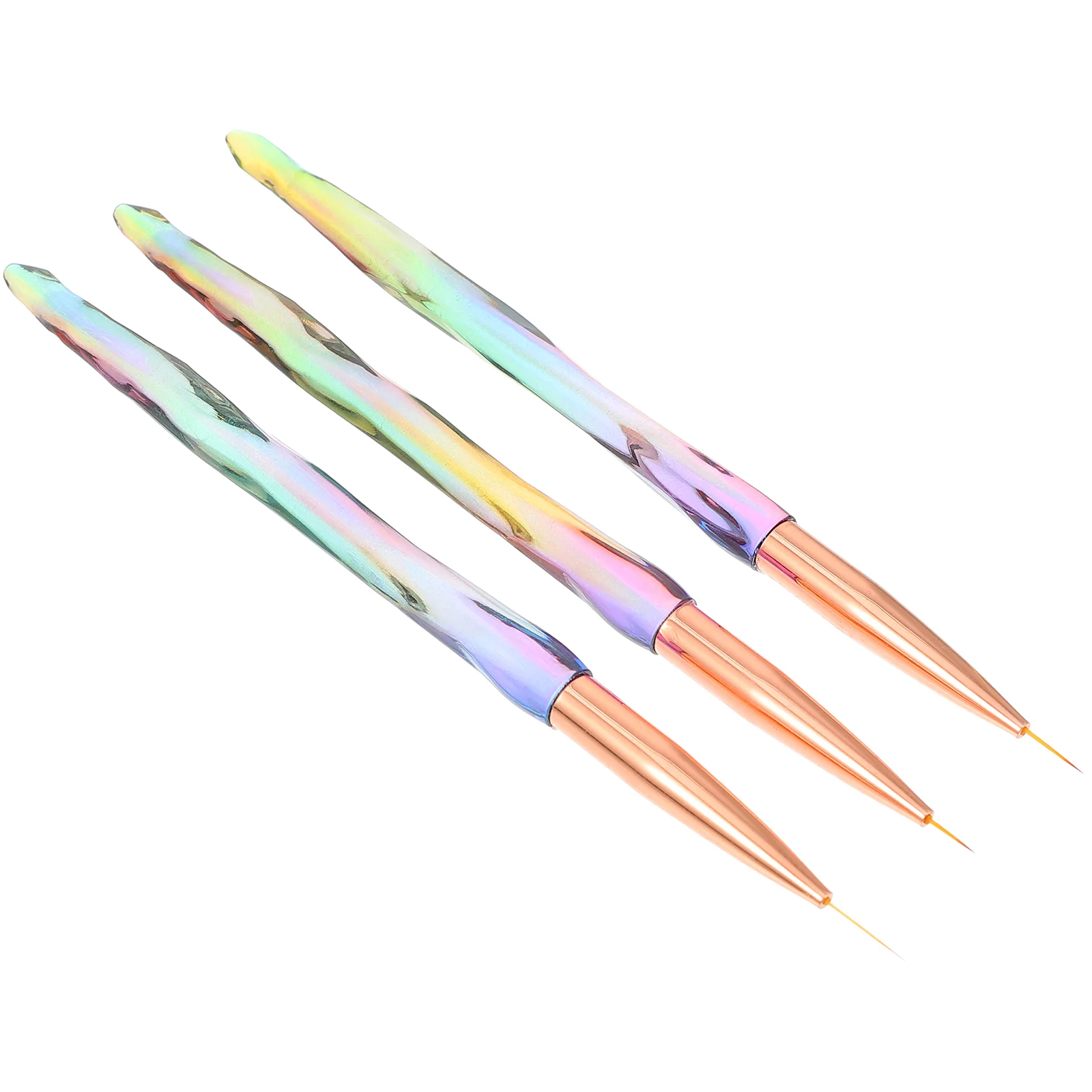 

3pcs Nail DIY Drawing Pens Manicure Line Drawing Pens Nail Art Accessories