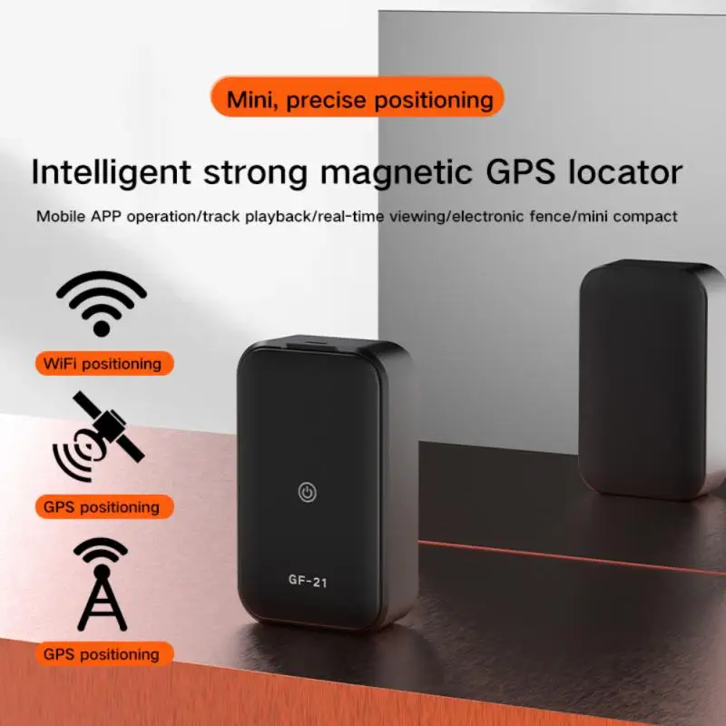 

2023 New GF21 Mini Car APP WIFI GPS Locator Adsorption Recording Anti-Lost Device Voice Control Recording Real Time Tracking