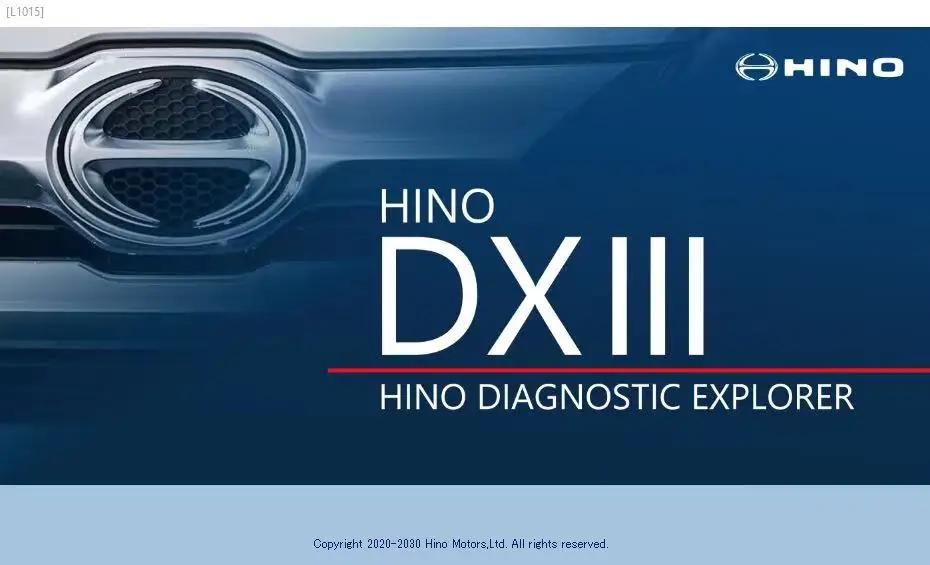 

HINO диагностический EXPLORER DX3 1.23.2 [2023,02]