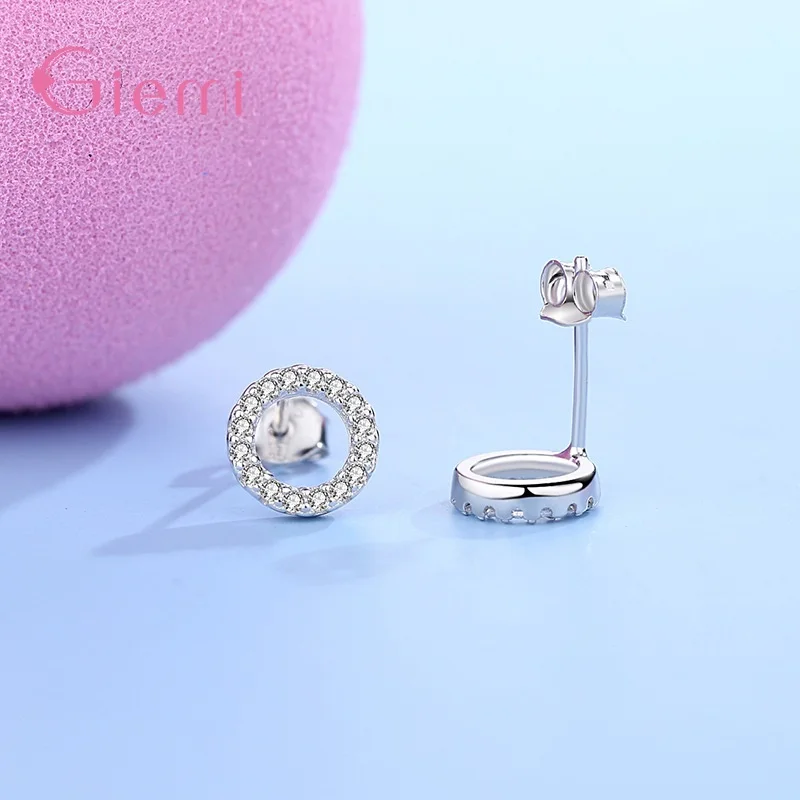 Комплект из колье и серёг серебра 925 пробы