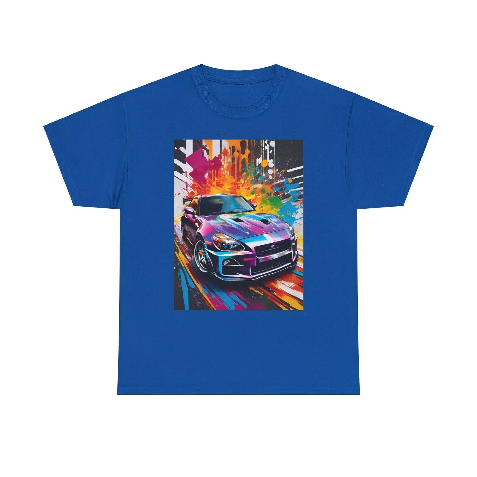 Футболка с принтом Токийский дрифт