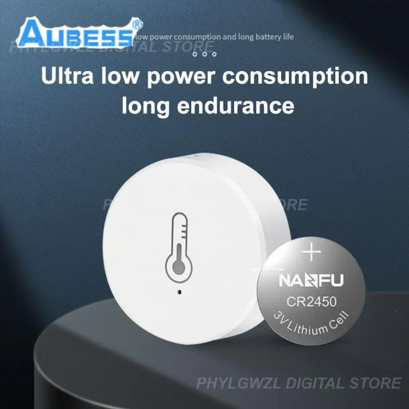 

Low Temperature Alarm Hygrometer Tuya Temperature And Humidity Sensor App Alarm Indoor Thermometer Smart Home Long Life Zigbee
