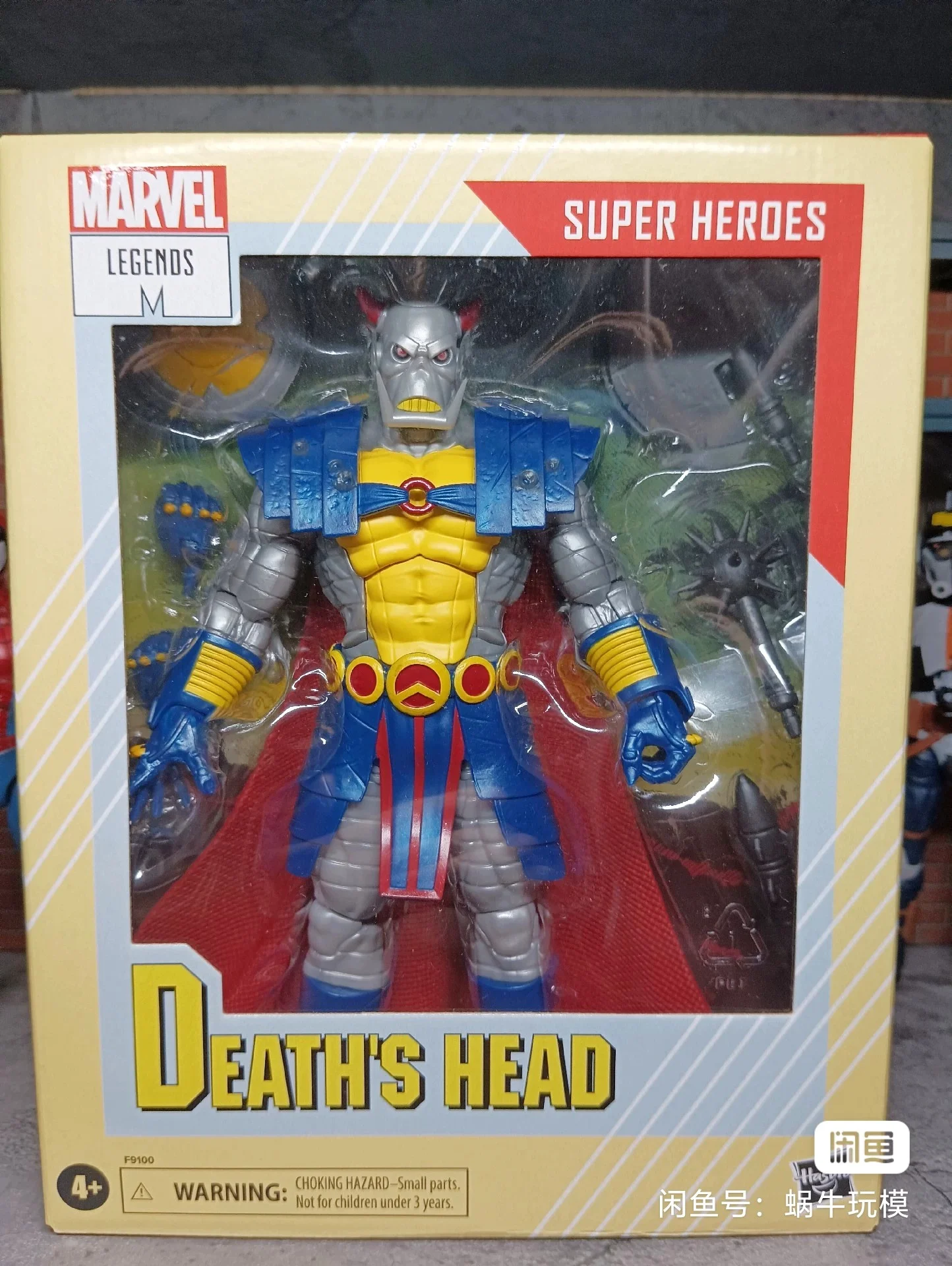 Фигурка аниме Marvel Legends 6-дюймовые фигурки головы смерти Sdcc ограниченная коллекция