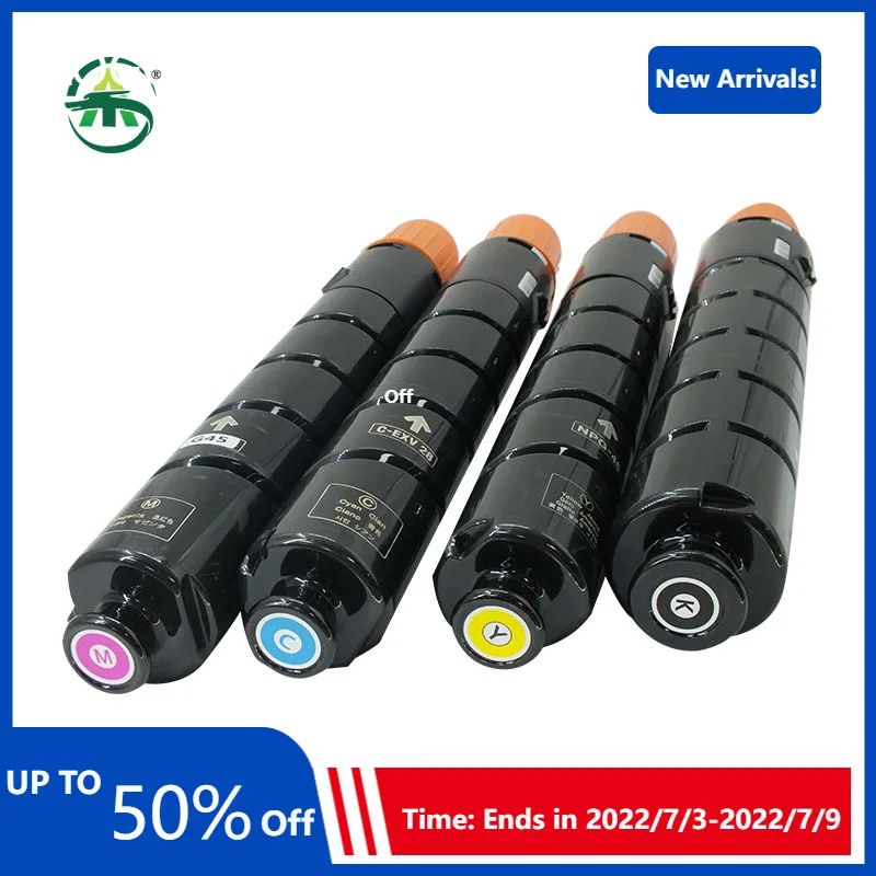 

1PC BK650g CMY480g G45 GPR-30 C-EXV28 Toner Cartridge For Canon iR ADV C5051 C5045 C5250 C5255 Toner Powder Compatible