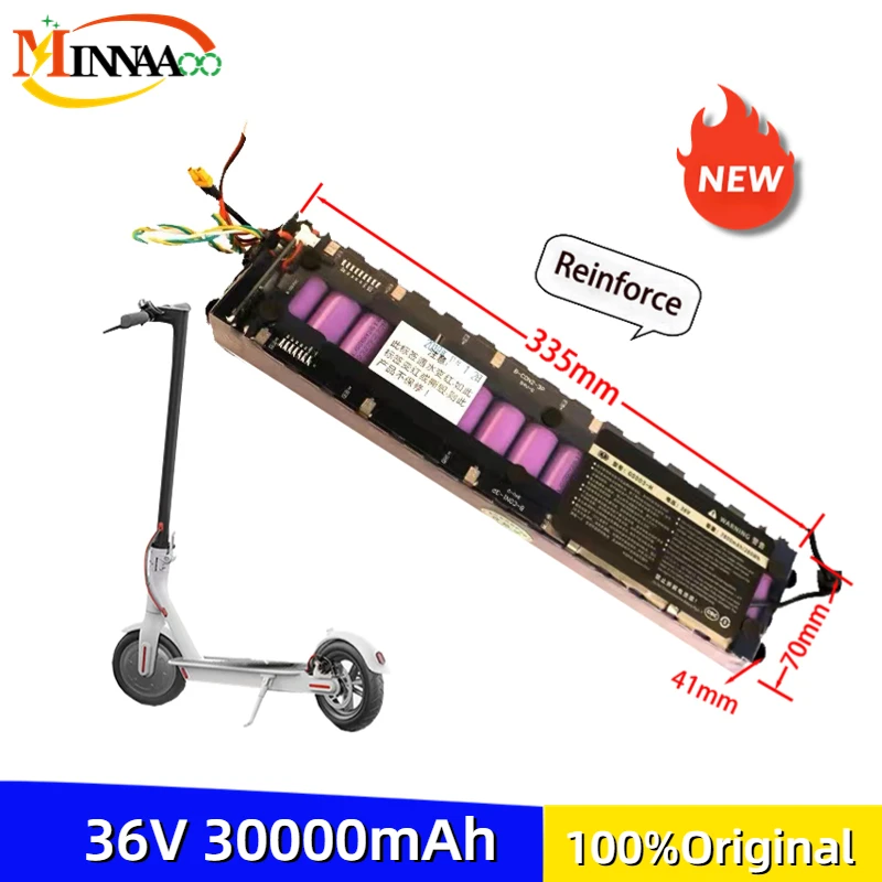 

36V 30AH lithium battery 18650 10S3P 250W~600W for Xiaomi Mijia m365 electric scooter