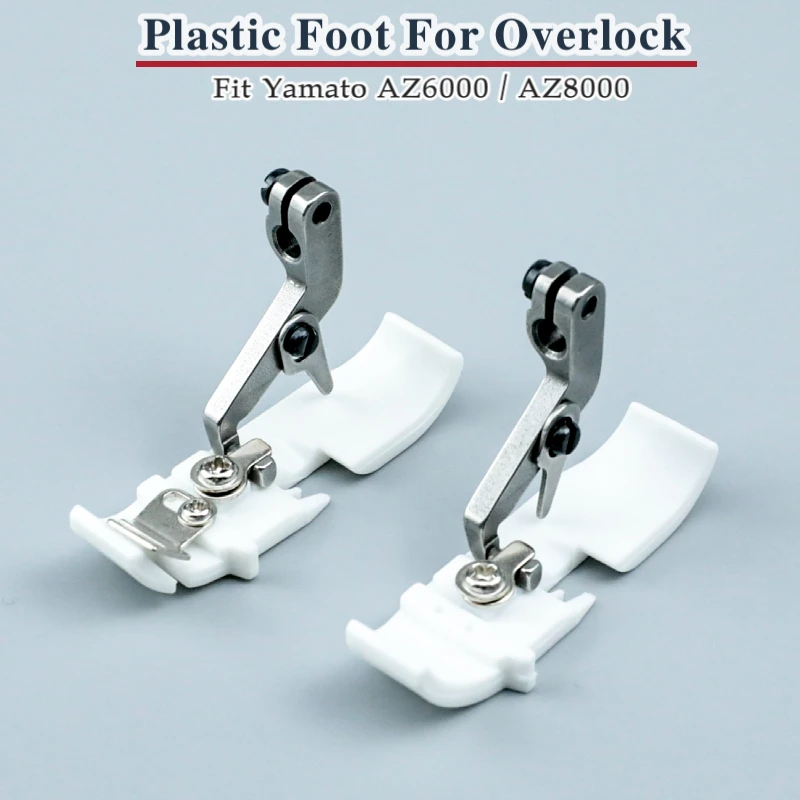 

Plastic Presser Foot Fit Yamato AZ6000 7000 8000 Series Overlock Sewing Machine Parts Accessories Standard and Shoulder Strap