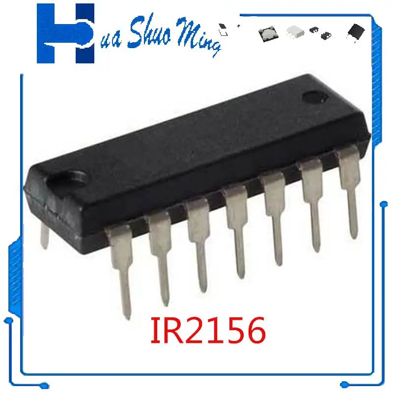 

10Pcs/Lot IR2156RPBF IR2156 DIP-14 KM62256ALP10 DIP-28