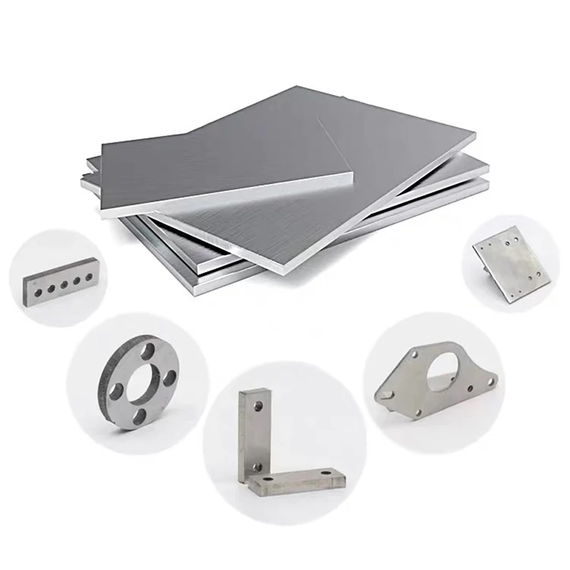 

1Pc 304 Stainless Steel Square Plate Polished Plate Laser Cutting Thick 1mm 1.5mm 2mm 3mm 0.8mm 0.5mm