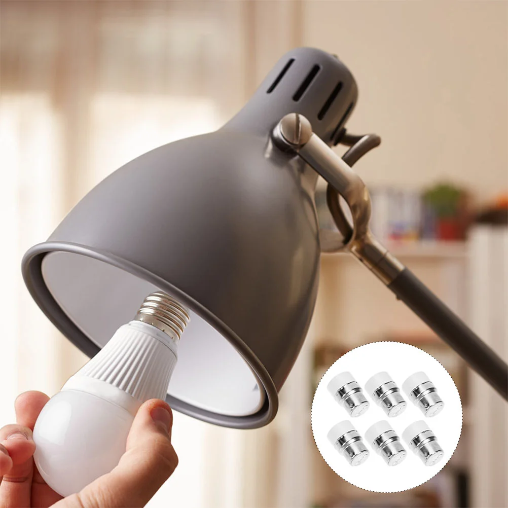 6 шт. переходник для лампы B22 в E14