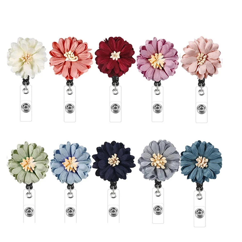 

Business Card Name Card Holder ID Card Badge Holder Clip Nurse Doctor Retractable Badge Key Chain ID Badge Holder