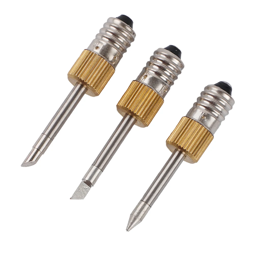 

1/3pcs 1.97inch B C K Type E10 Interface Soldering Iron Tips Welding Tips USB Soldering Tip Set For Wire Spot Welding