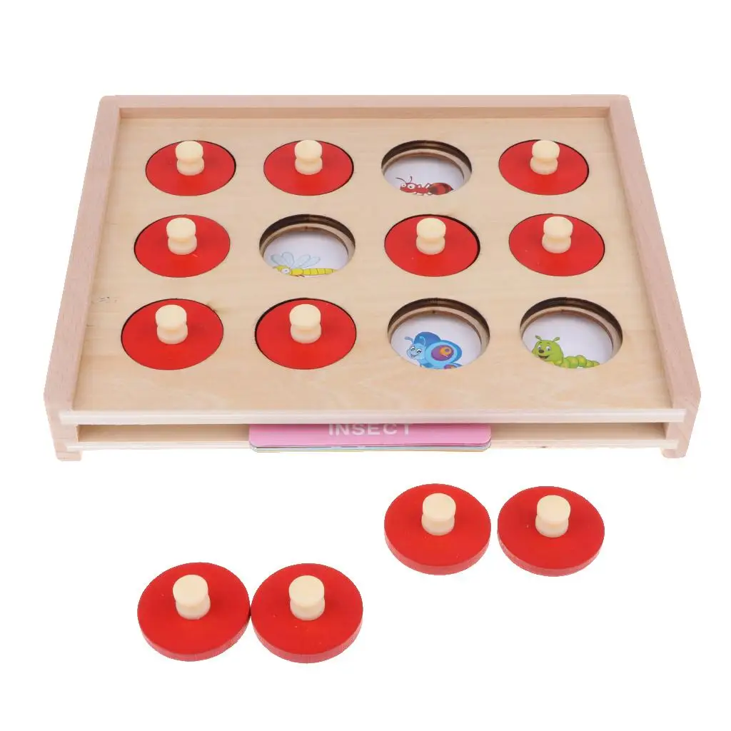 

Memory Matching 10 Sheets Matching Cards Kids Educational Toys