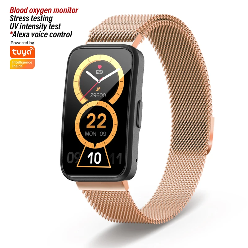 

2022 New Smart Watch Women 1.47'' UV Intensity Test Alexa Voice Control Sports Fitness Tracker Smart Bracelet Smartwatch for Men