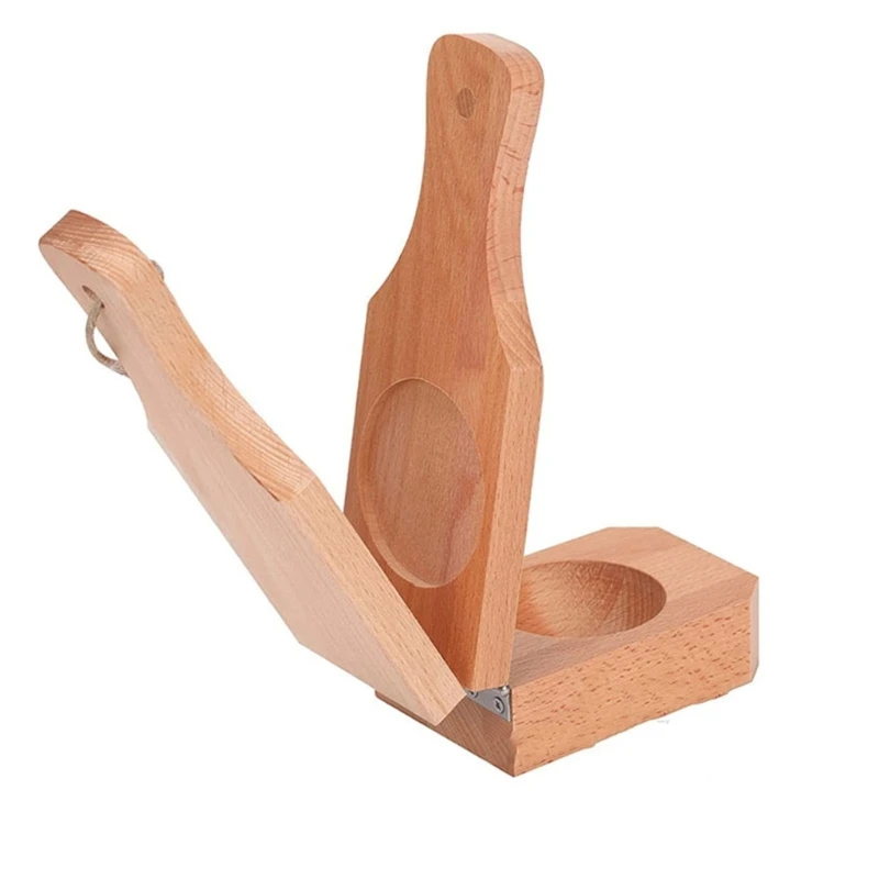 Crispys Tostones для жареных чипсов и чашек деревянная дробилка банановых тортов Tostonera