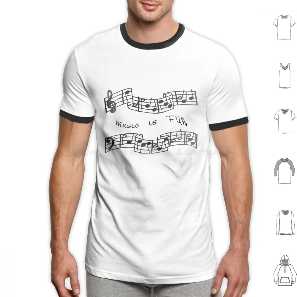 

Fun Music T Shirt Men Women Kids 6xl