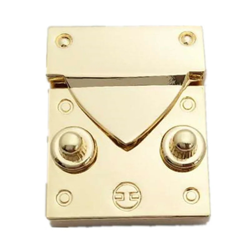 

DIY Metal Clasp Turn Twist Locks Catch Purse Spring Latch for Hand Woven Bag Material Bag Cloth Strip Bag Hardware Replacement