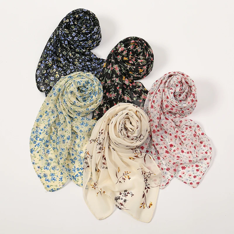 Новейший Печатный женский элегантный шарф горячая распродажа открытый пляжный