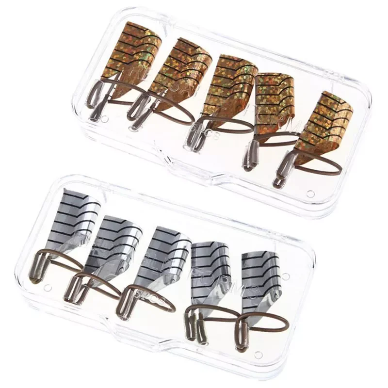 

5pcs/set Reusable Nails Form Acrylic French Tips Gel Polish Extension Sticker Foils Guide Forms Manicure Tool