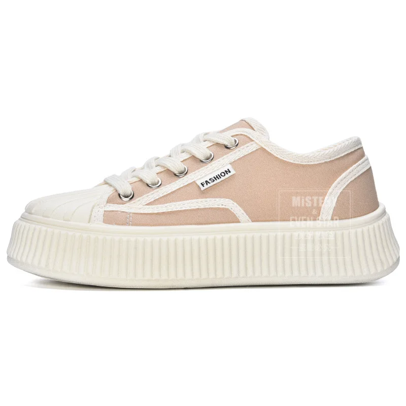 Women's platform canvas shoes 2023 new fashion breathable cloth shoes, versatile women's casual shoes suffocating women's shoes