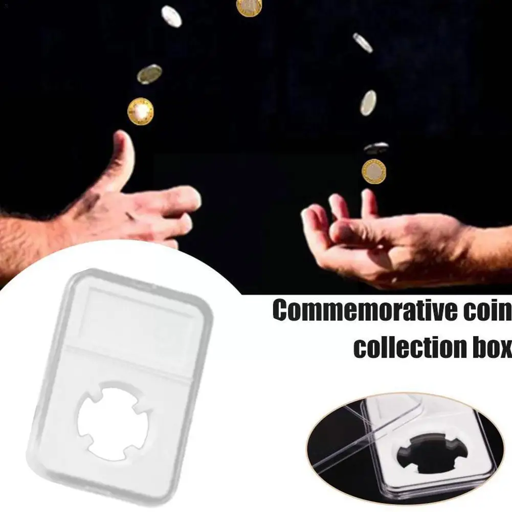 

Coin Collection Box Coin Storage Box Box Coin Box Home Container Box Commemorative Collection Storage L2b1