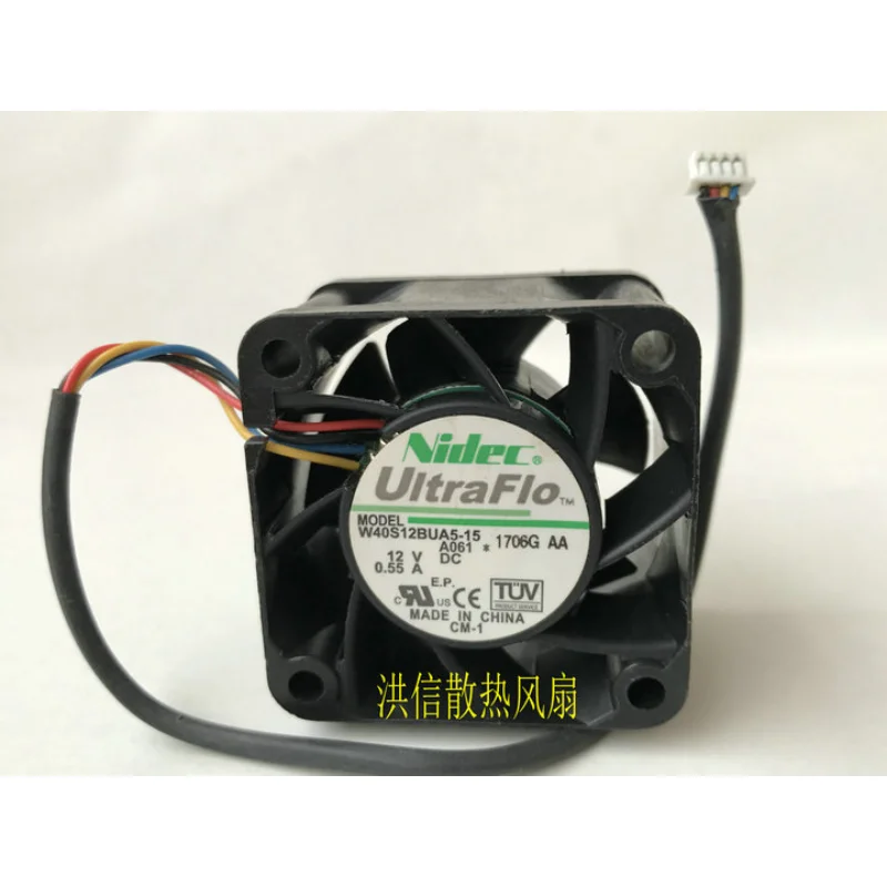 Новый Кулер Для процессора, внешний диаметр 4028 дюйма, постоянный ток 12 В, 0,55 А, 4-контактный 4-проводной вентилятор охлаждения