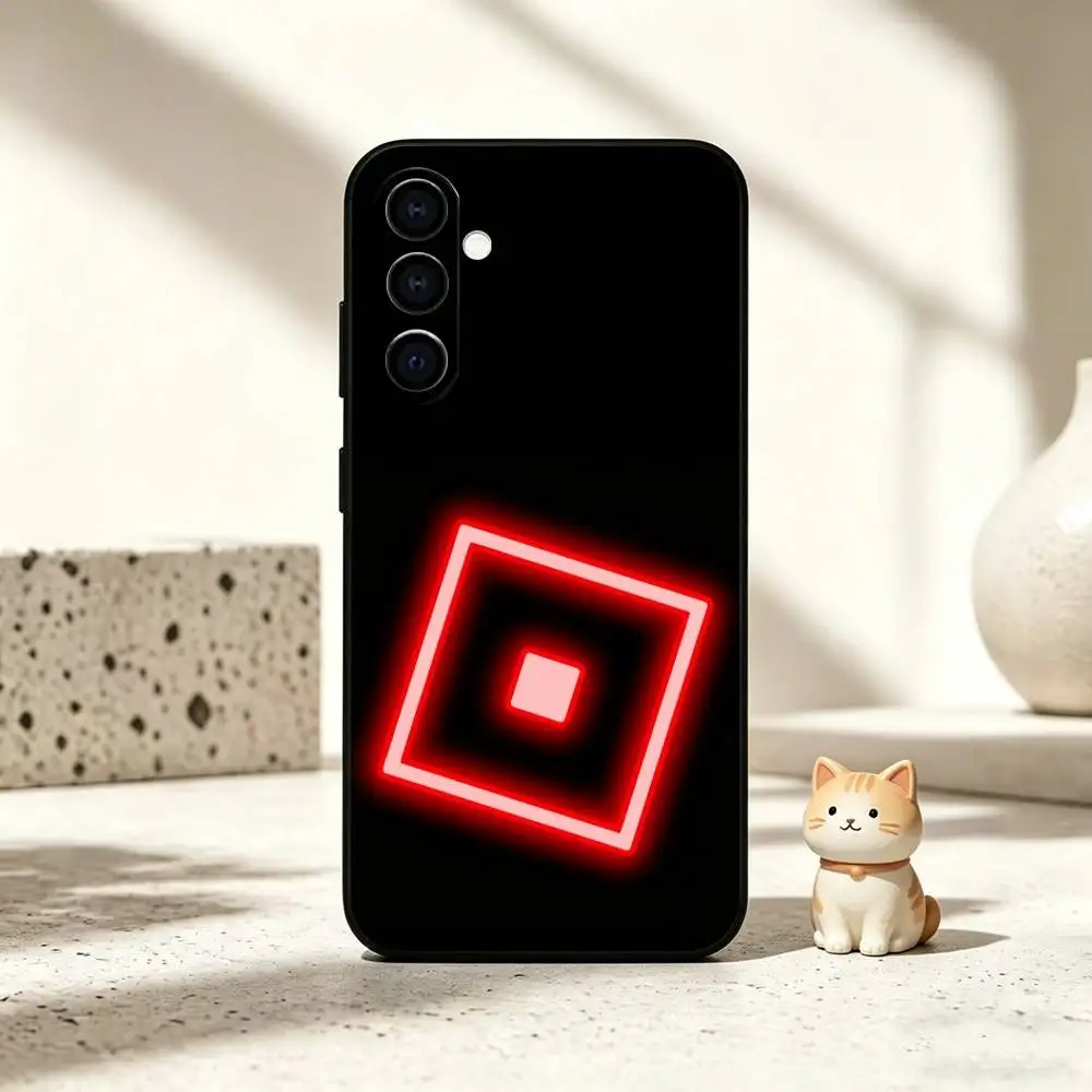 Чехол для телефона Roblox B-Bloxgram для Samsung Galaxy A73, A72, A71, A70, A53, A52, A51, другие модели, мягкий черный чехол (art.: 3920daaaa0e6e) - 3920daaaa0e6e