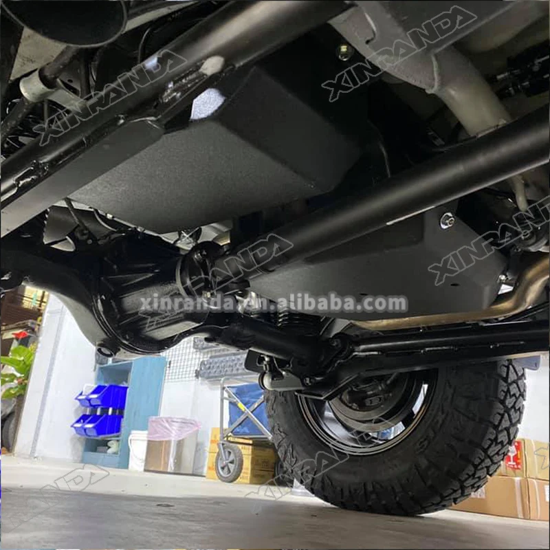 Фото Защитная пластина масляного бака автомобиля Защитная пластина топливного бака для Suzuki Jimny JB64 Jb74 JC74 5-дверная 3-дверная 2019 2023 2024 2025 №4