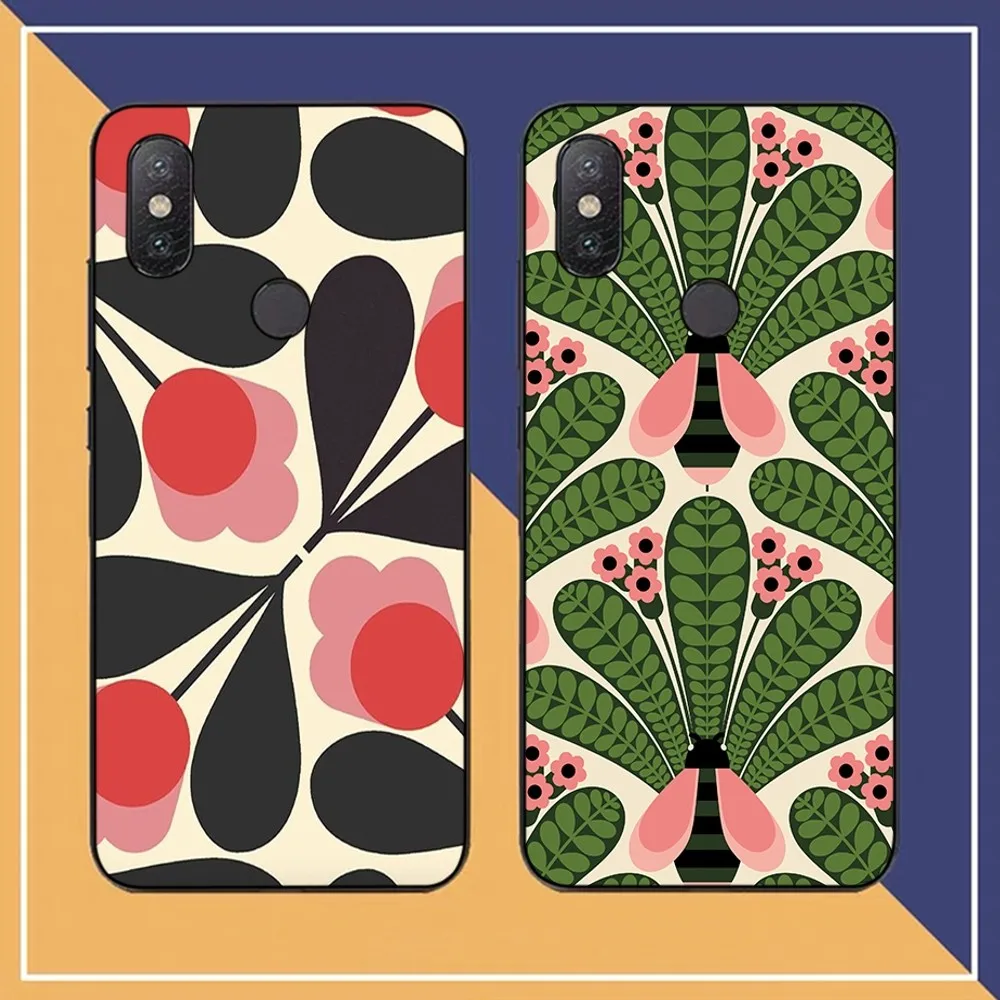 Чехол для телефона Multi Stem O-Orla K-Kiely Folio Redmi Note 4 X 5 A 6 7 8 T 9 9S 10 11 11S 11Epro Poco M3 pro