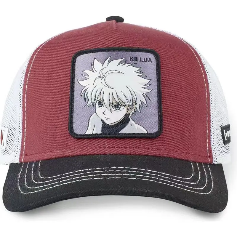 Кепка HUNTER×HUNTER Killua Hisoka Gon, летняя, для путешествий, с вышивкой, в стиле хип-хоп, мужская, солнцезащитный козырек, регулируемая, в стиле тракер (art.: 3920db00bbbd4) - 3920db00bbbd4