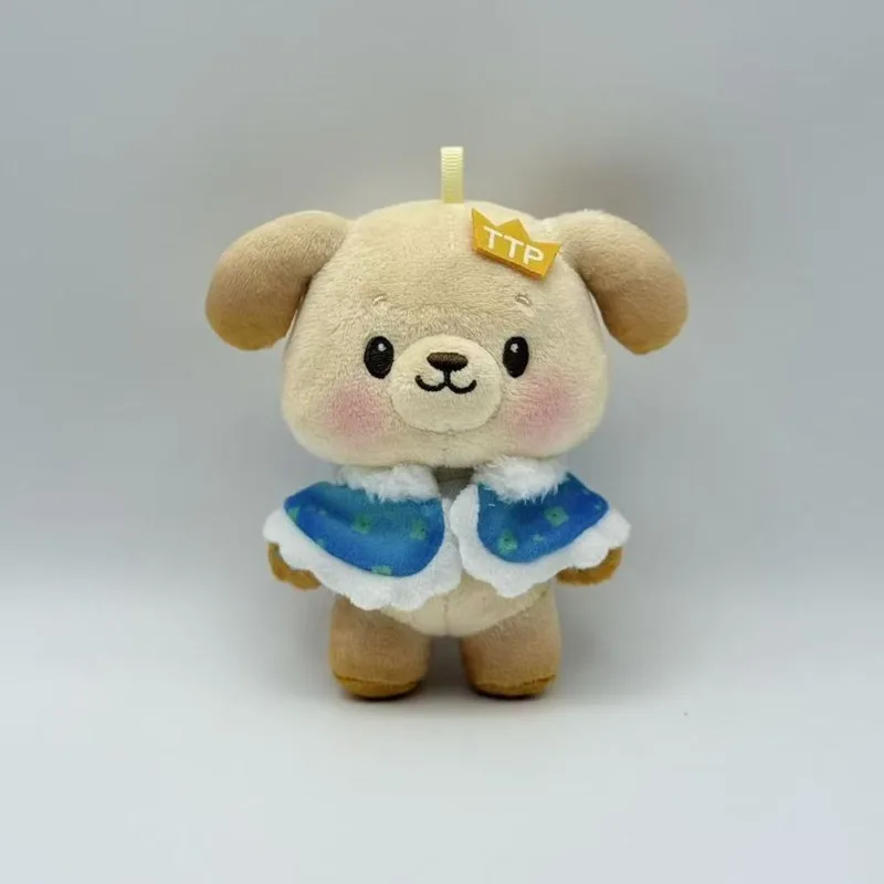Фото Плюшевая кукла DMD CP Teeteepor BokBear, 10 см, милая мягкая игрушка, хлопковая кукла-подвеска, брелок, плюшевый брелок-собачка в плаще, подарок для фанатов №4