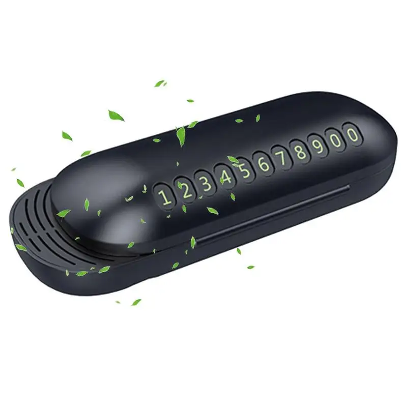 

Карта автомобильной временной парковки для автомобиля панель для парковки для очков и удаляет запахи, освежитель воздуха