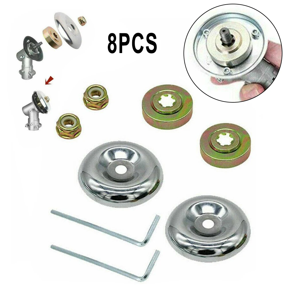 

8pcs Lawn Mower Blade Maintenance Kit Replacement Metal Nut For FS55R FS56R FS120 FS200 FS250 Trimmers Garden Power Tool Parts