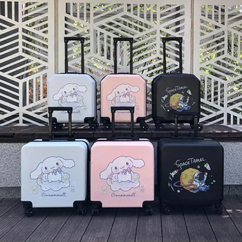 Sanrio Kuromi Boarding Wheel Travel Bag - Rolling Luggage 2