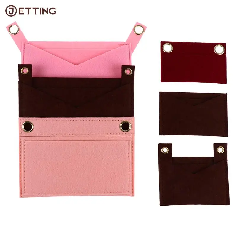 

3IN1 Felt Organizer Insert Pochette Insert With Luxury Bag Felt Organizer Crossbody Women Handbag Accessories Envelope Bags