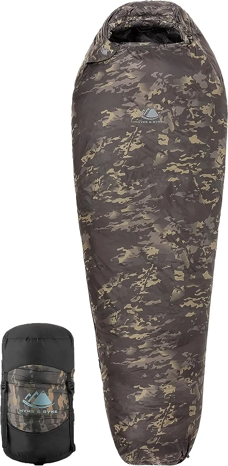 

& Byke Katahdin Ranger 0 F туристический спальный мешок-4 сезона, ультралегкий спальный мешок 625FP-водостойкий