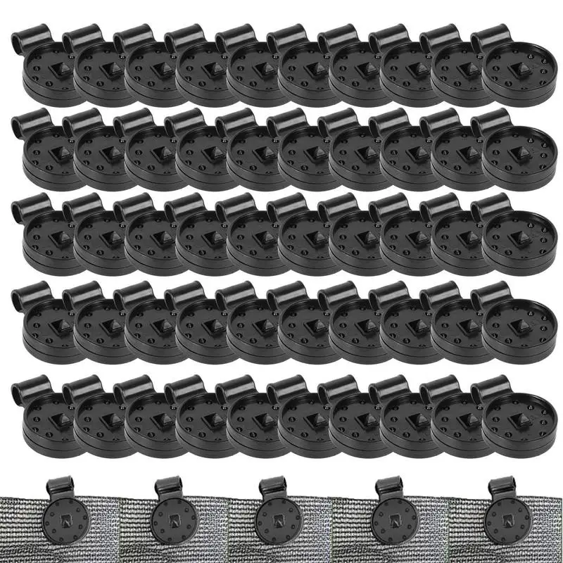 

Shade Cloth Clips Sunshade Net Fixing Clamp Greenhouse Shade Cloth Fabric Fix Clips Netting Grommet Fence Installation Hook