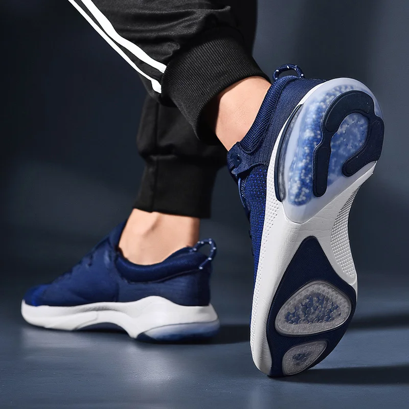 SALUDAS Men Running Shoes Breathable Mesh Sports Shoes Tennis Sports Shoes ​Soft Bottom Fashion Casual Shoes Sneakers