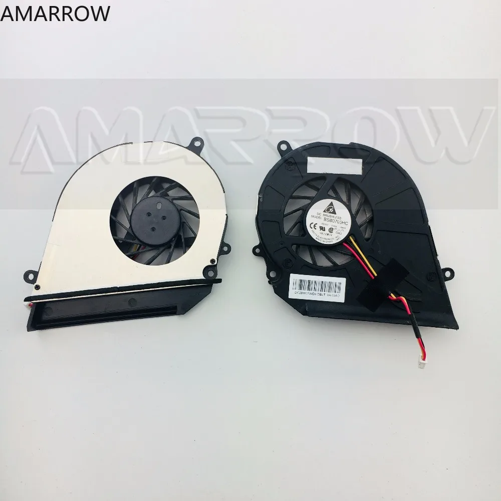 Новый оригинальный вентилятор для процессора ноутбука Toshiba L450 L450D L455 L455D A200 A205 A210 A215 5 в 0.4A BSB0705HC